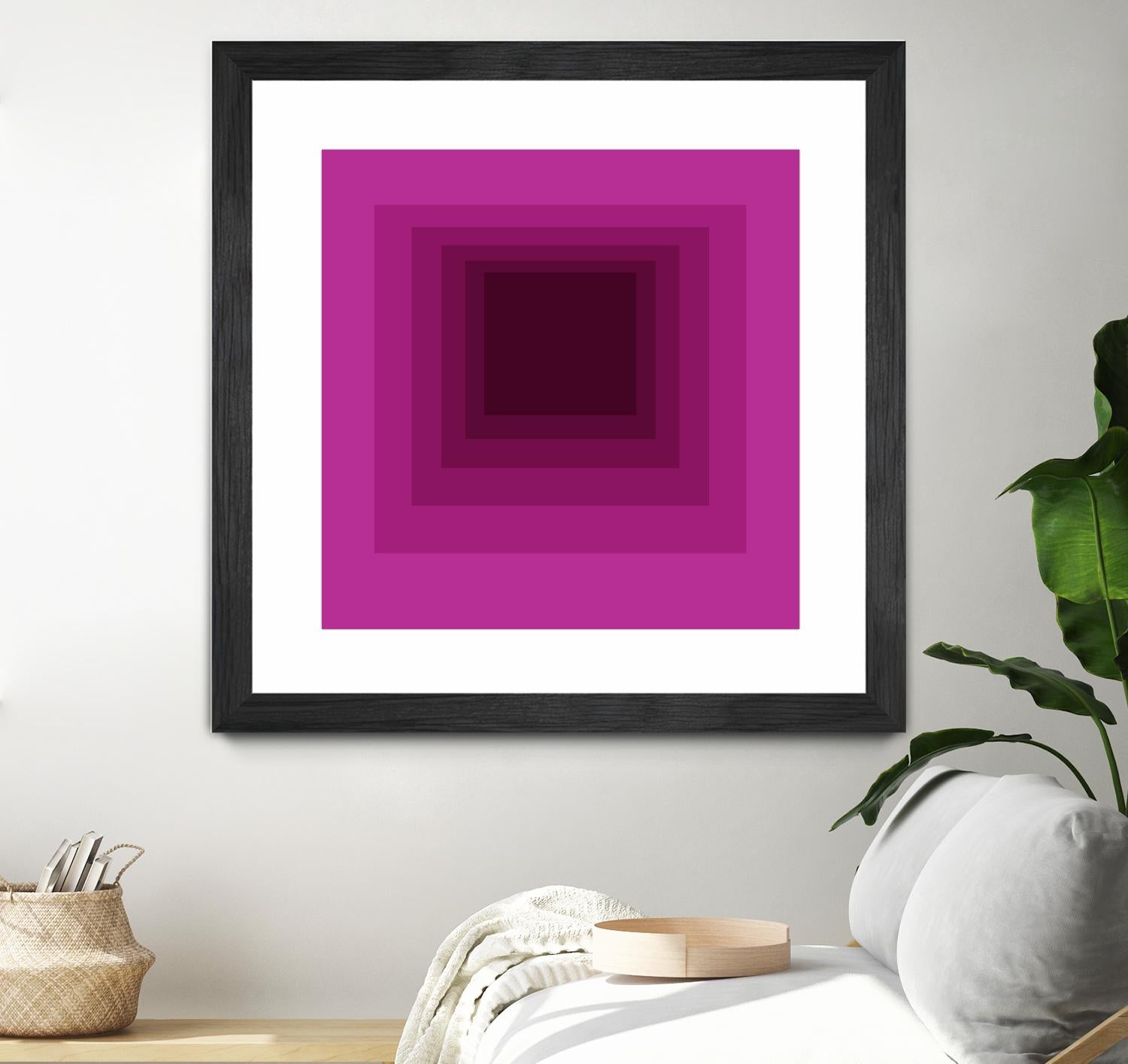 After Josef G by GI ArtLab on GIANT ART - pink abstract