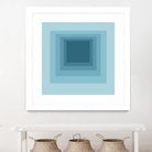 After Josef K by GI ArtLab on GIANT ART - blue abstract
