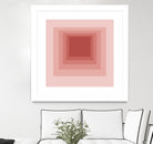 After Josef O by GI ArtLab on GIANT ART - pink abstract