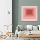 After Josef O by GI ArtLab on GIANT ART - pink abstract