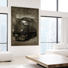 Diesel Electric Locomotive by GI ArtLab on GIANT ART - black leisure