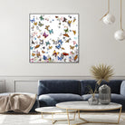 Papillon by Allyson Fukushima on GIANT ART - pink animals papillon