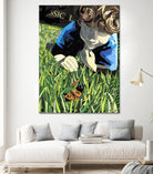 Calm #8, Front Yard Discovery by Mark Fraley on GIANT ART - green contemporary