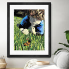 Calm #8, Front Yard Discovery by Mark Fraley on GIANT ART - green contemporary