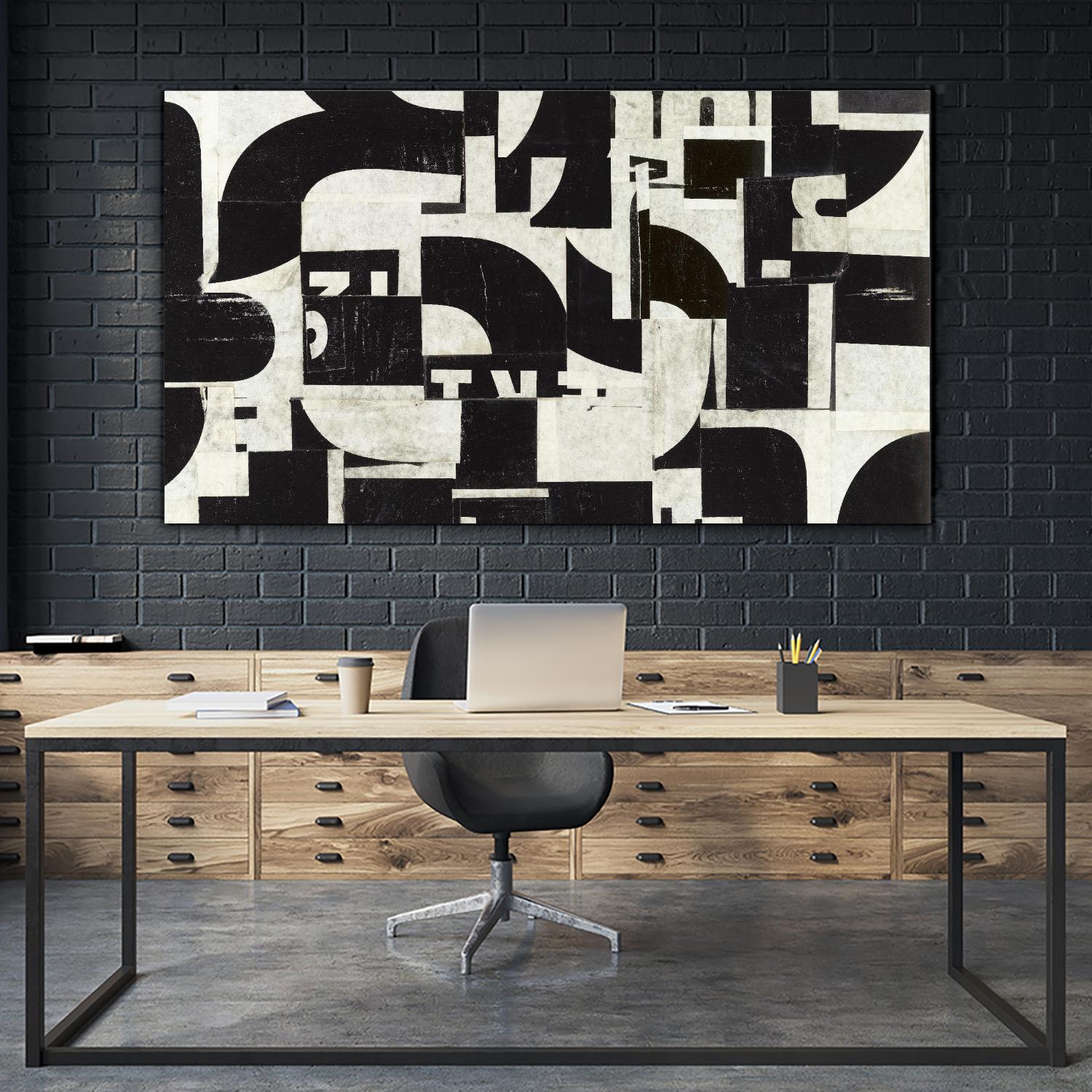 Unexpected by JB Hall on GIANT ART - black abstract