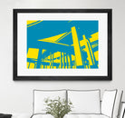 Overpass by GI ArtLab on GIANT ART - yellow city scene