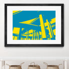 Overpass by GI ArtLab on GIANT ART - yellow city scene