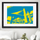 Overpass by GI ArtLab on GIANT ART - yellow city scene