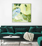 Spring Rain 2 by Glenn Allen on GIANT ART - yellow abstract