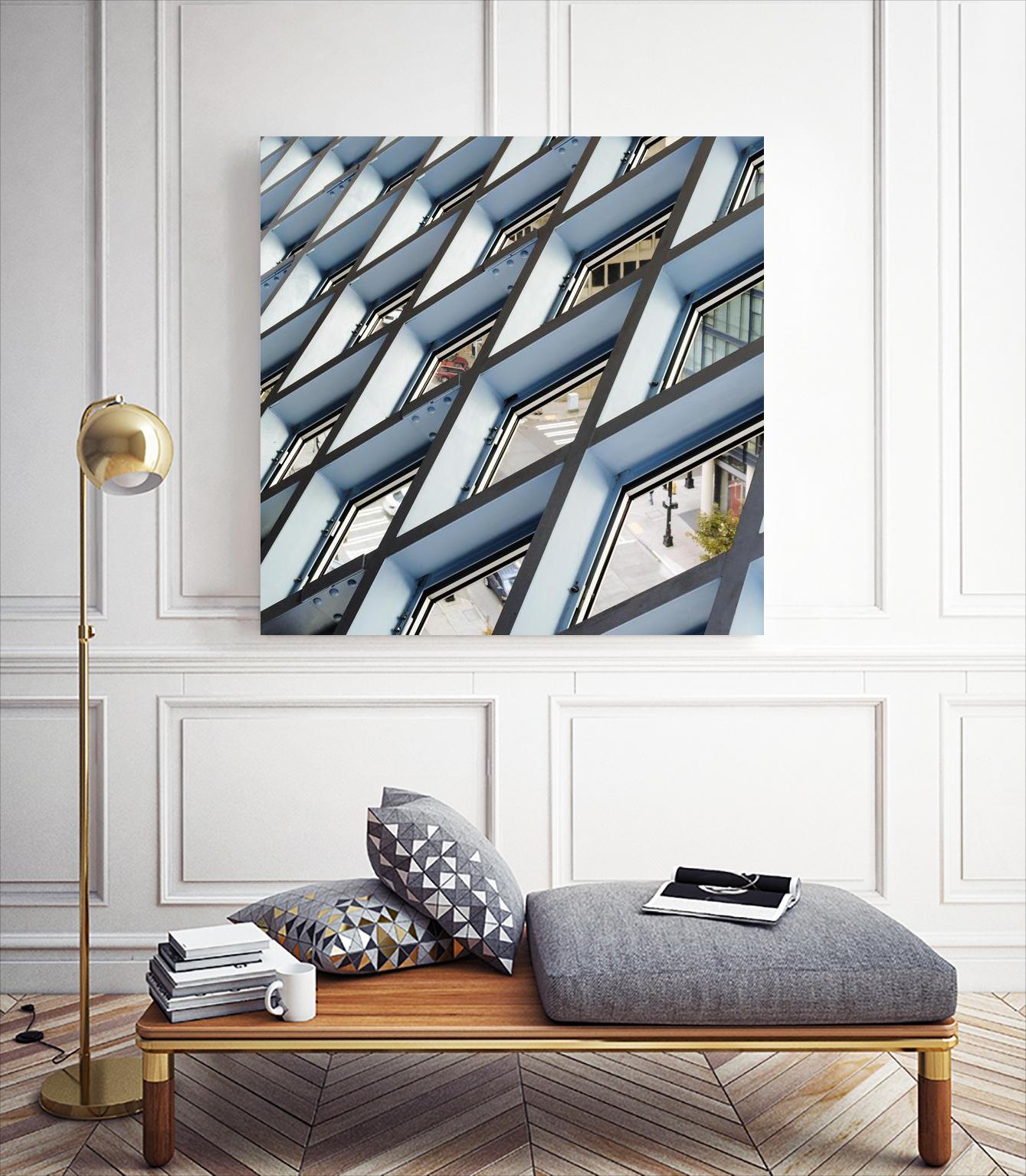 Central Library 4 by Acer Images on GIANT ART - beige photo art