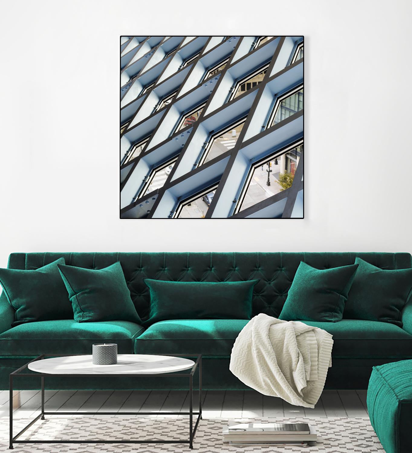Central Library 4 by Acer Images on GIANT ART - beige photo art