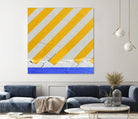 Colorwe Tape by Acer Images on GIANT ART - blue abstract
