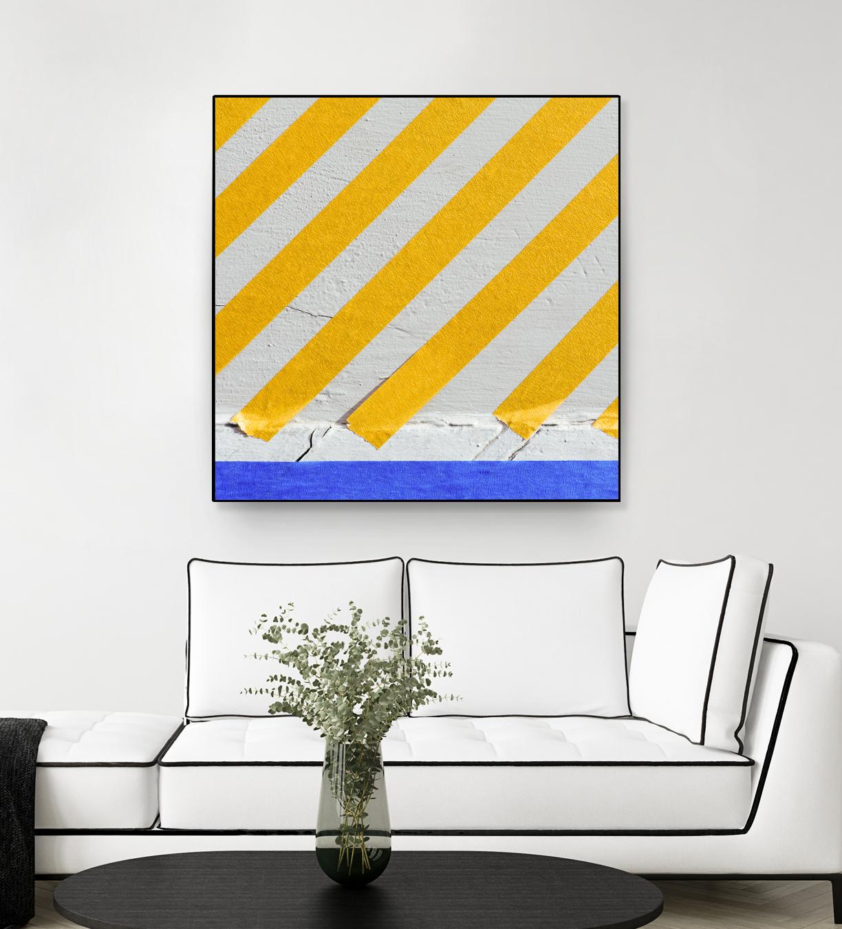 Colorwe Tape by Acer Images on GIANT ART - blue abstract