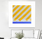 Colorwe Tape by Acer Images on GIANT ART - blue abstract