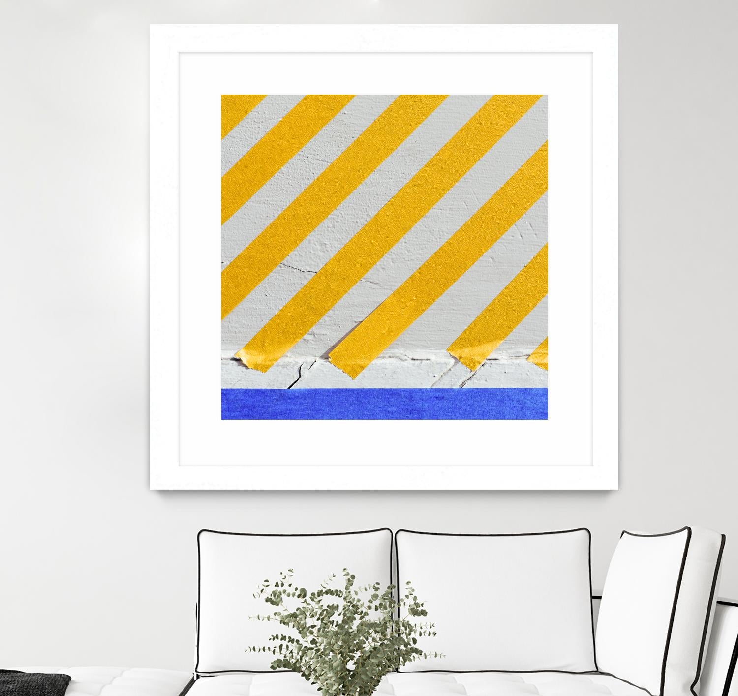 Colorwe Tape by Acer Images on GIANT ART - blue abstract