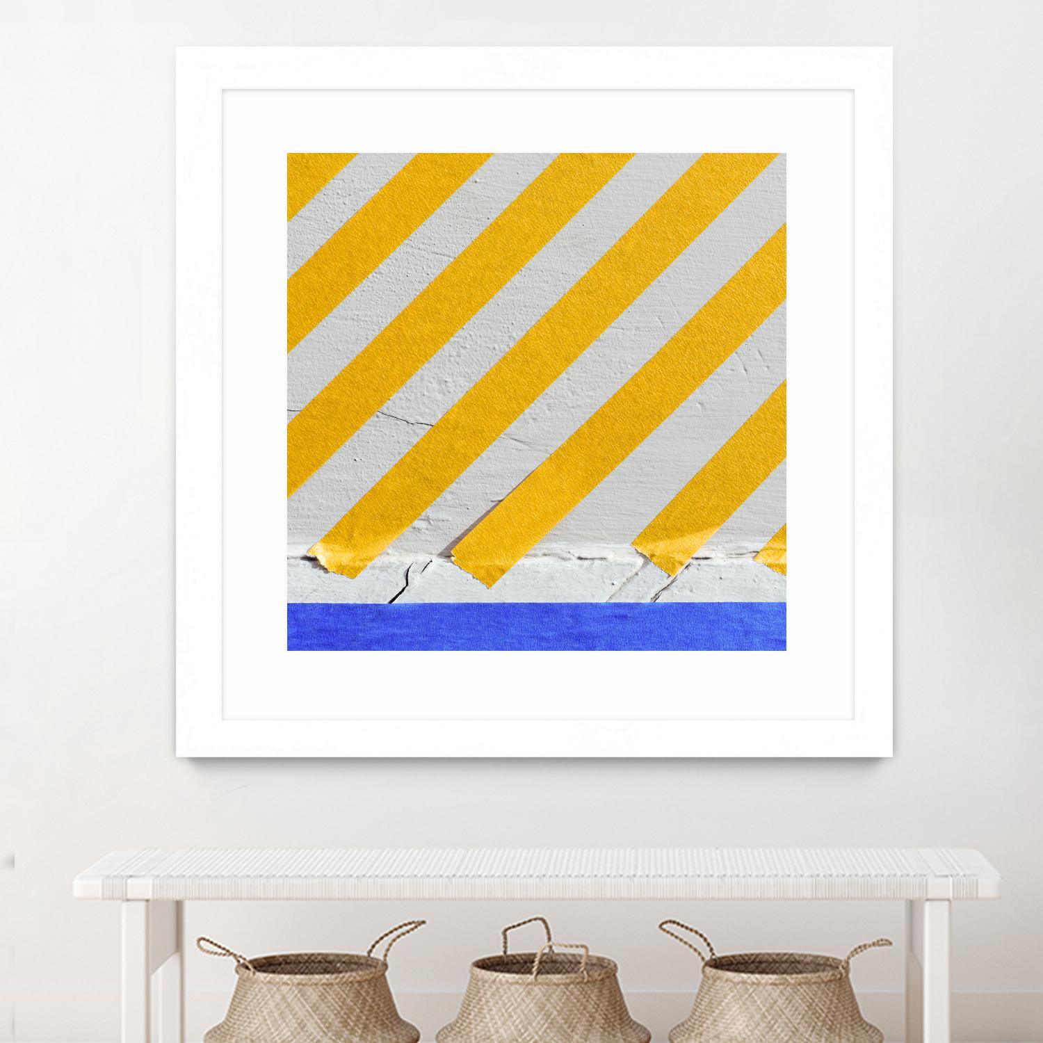 Colorwe Tape by Acer Images on GIANT ART - blue abstract