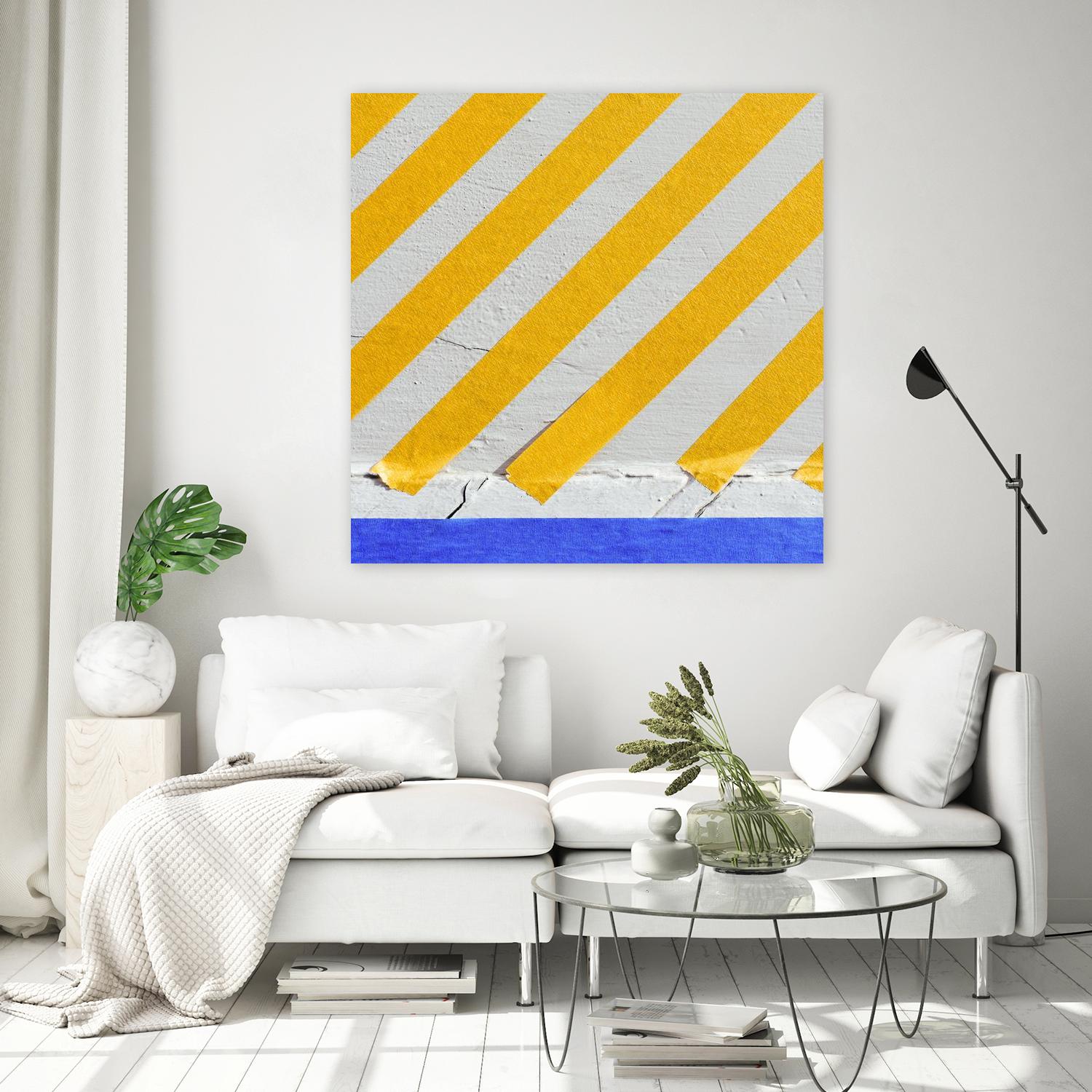 Colorwe Tape by Acer Images on GIANT ART - blue abstract