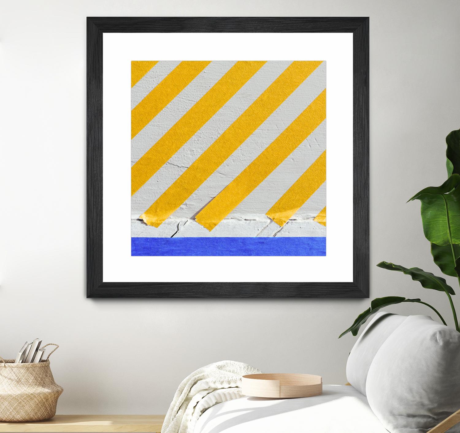 Colorwe Tape by Acer Images on GIANT ART - blue abstract