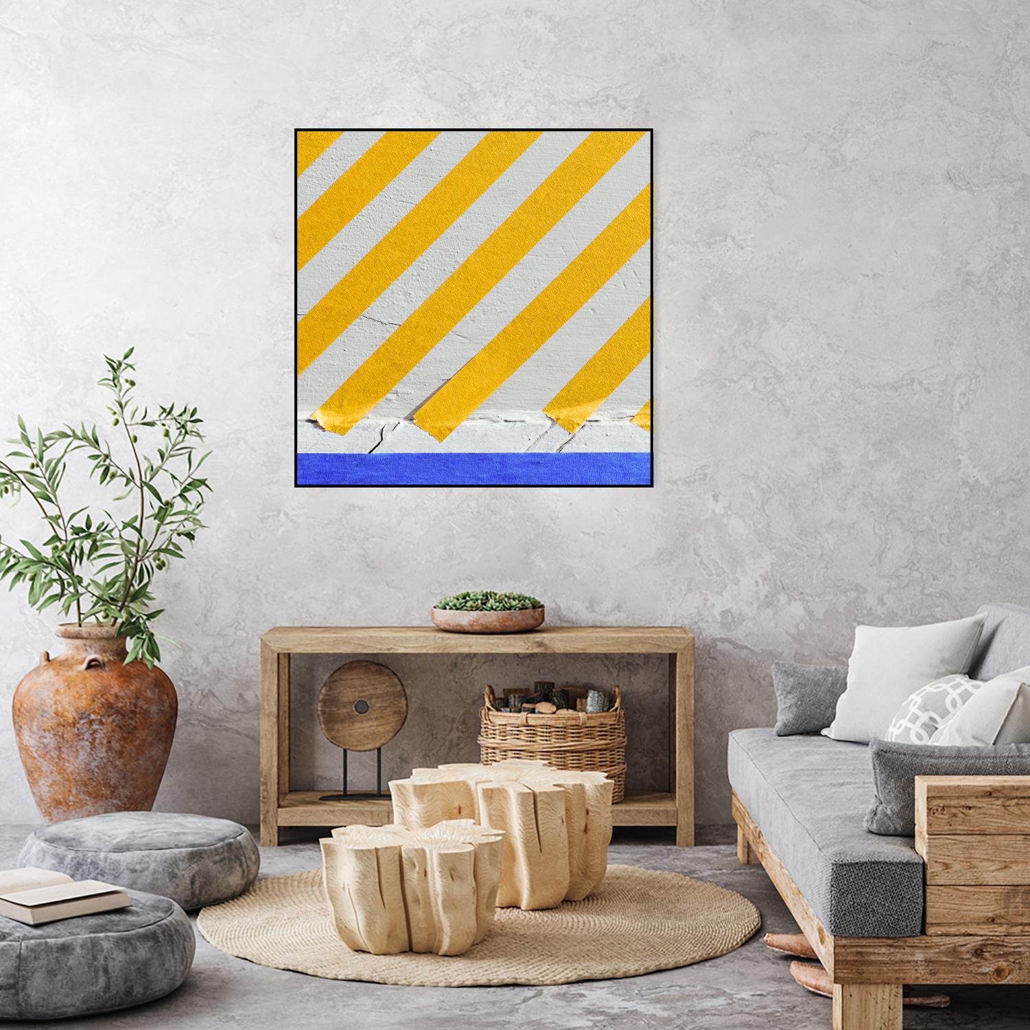 Colorwe Tape by Acer Images on GIANT ART - blue abstract