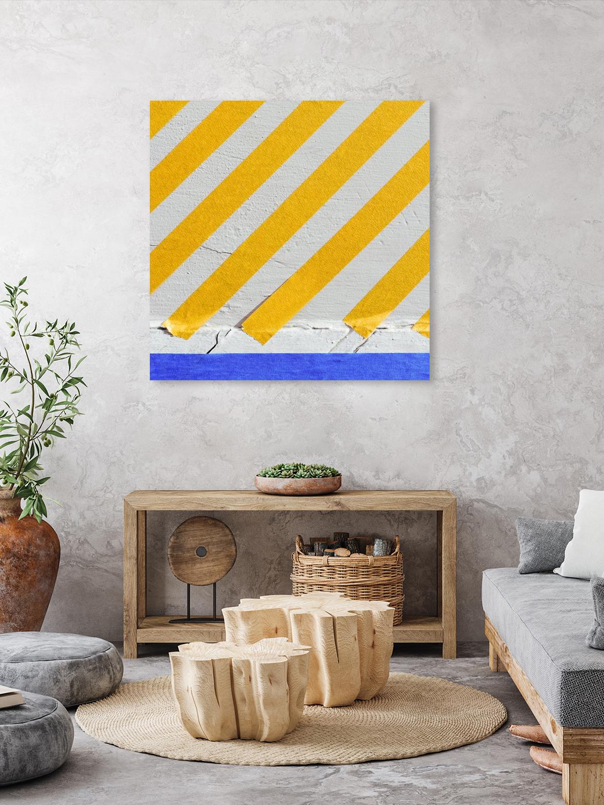 Colorwe Tape by Acer Images on GIANT ART - blue abstract