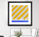 Colorwe Tape by Acer Images on GIANT ART - blue abstract