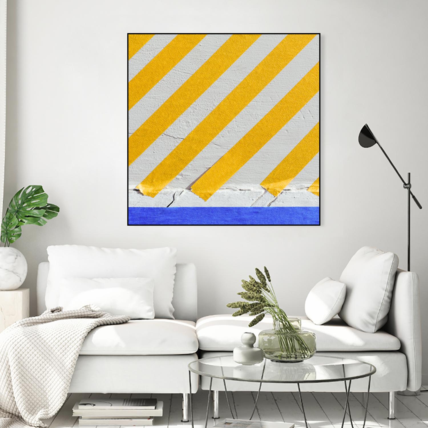 Colorwe Tape by Acer Images on GIANT ART - blue abstract