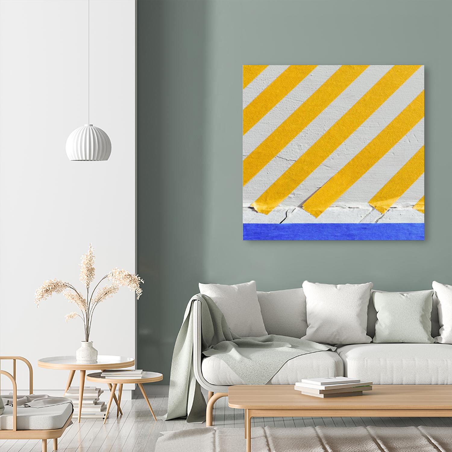 Colorwe Tape by Acer Images on GIANT ART - blue abstract