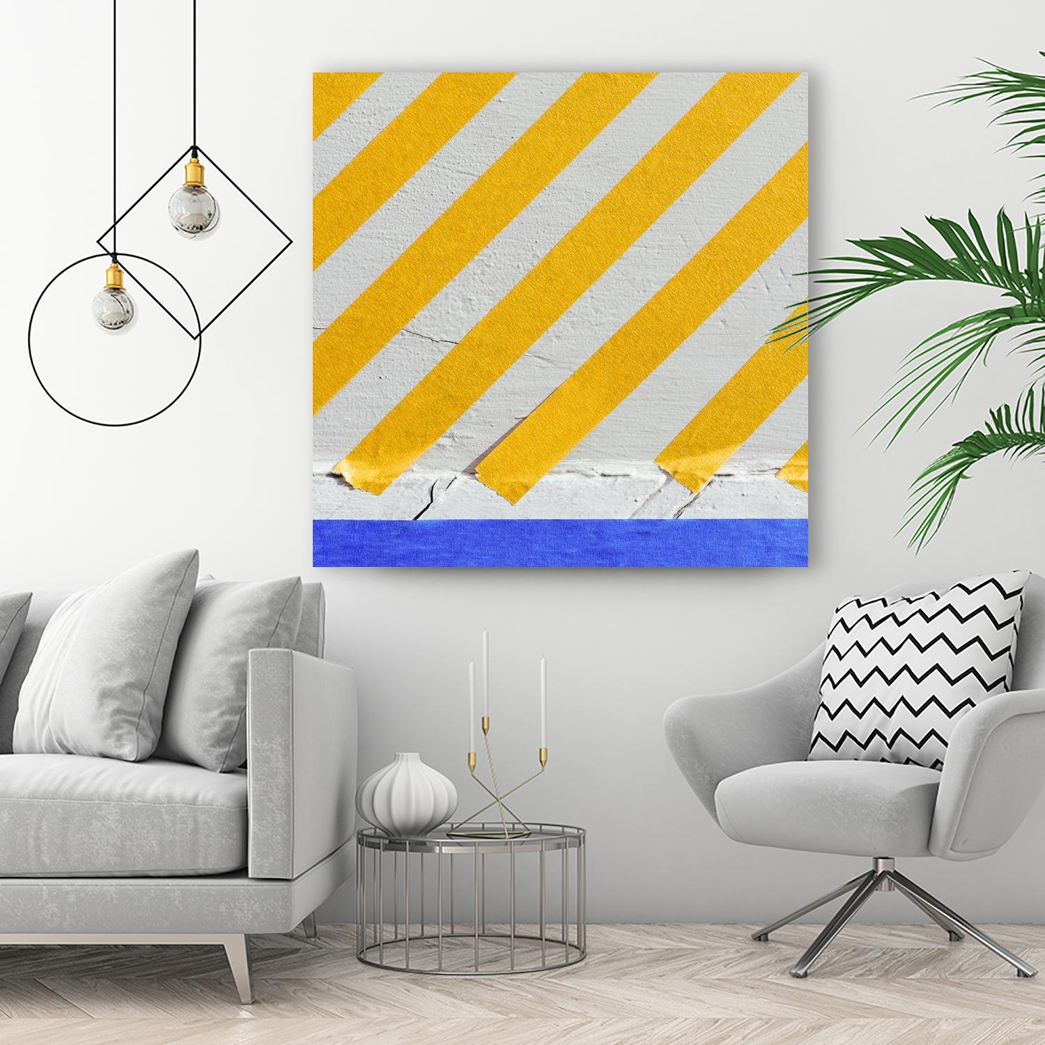 Colorwe Tape by Acer Images on GIANT ART - blue abstract