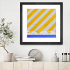 Colorwe Tape by Acer Images on GIANT ART - blue abstract