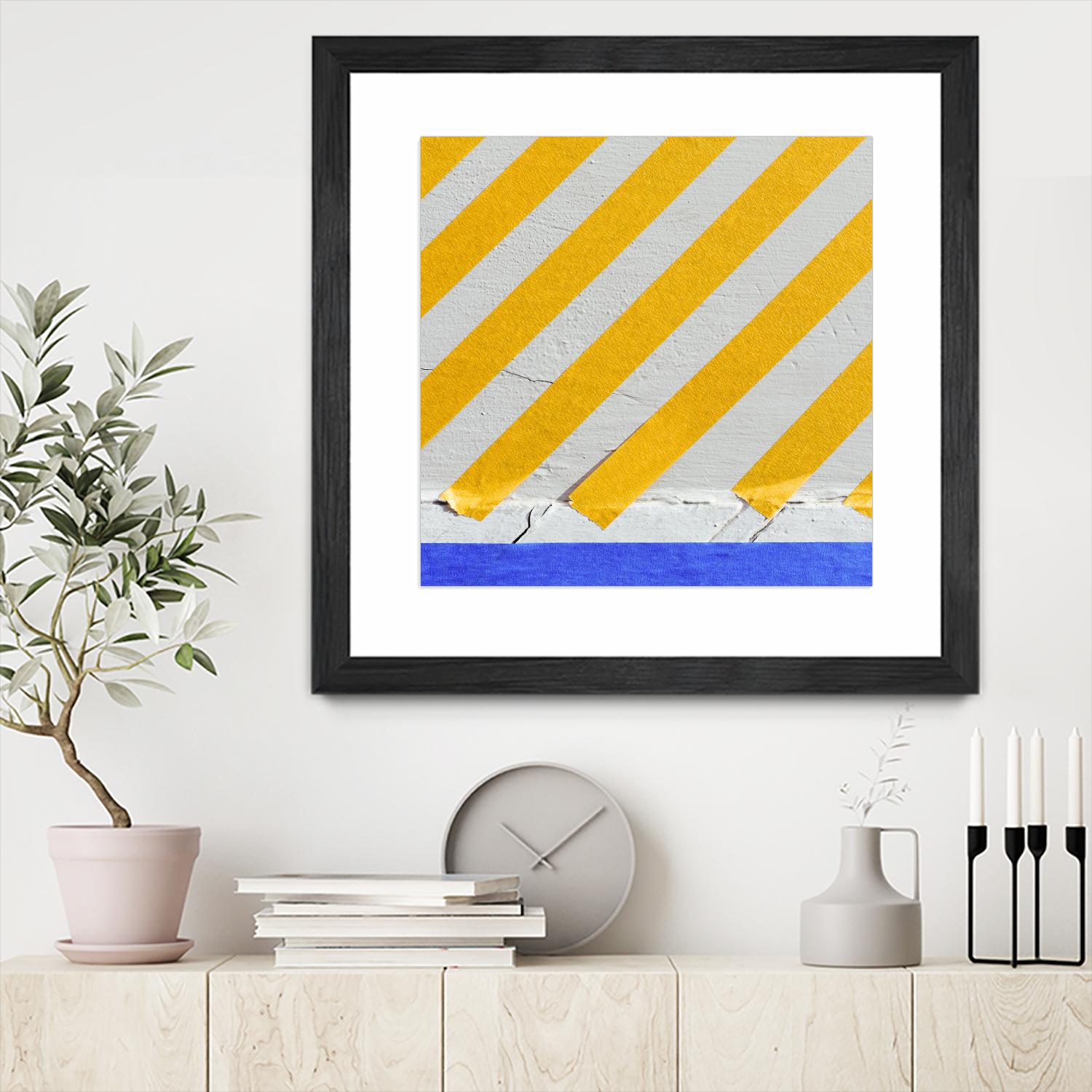 Colorwe Tape by Acer Images on GIANT ART - blue abstract