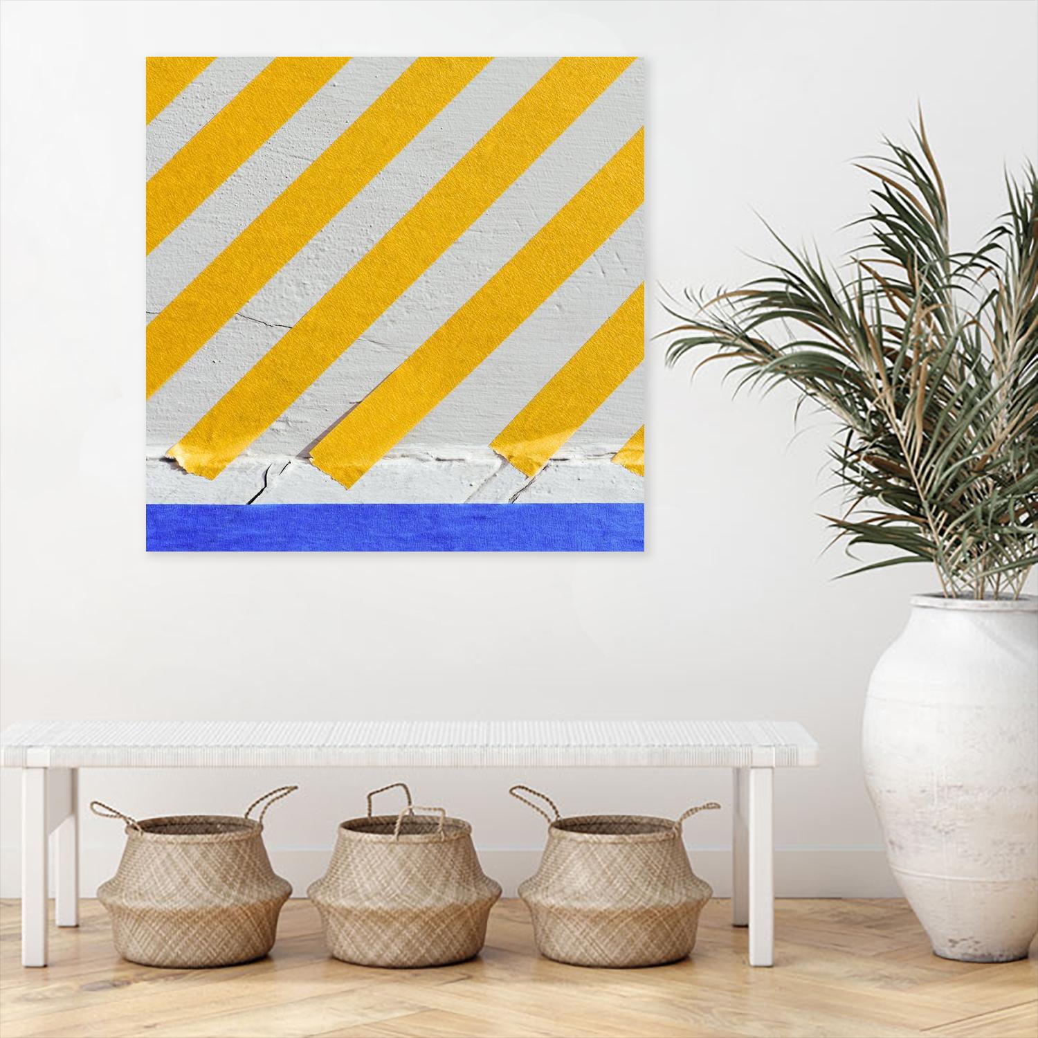Colorwe Tape by Acer Images on GIANT ART - blue abstract