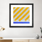Colorwe Tape by Acer Images on GIANT ART - blue abstract