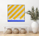 Colorwe Tape by Acer Images on GIANT ART - blue abstract