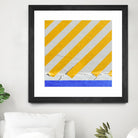 Colorwe Tape by Acer Images on GIANT ART - blue abstract