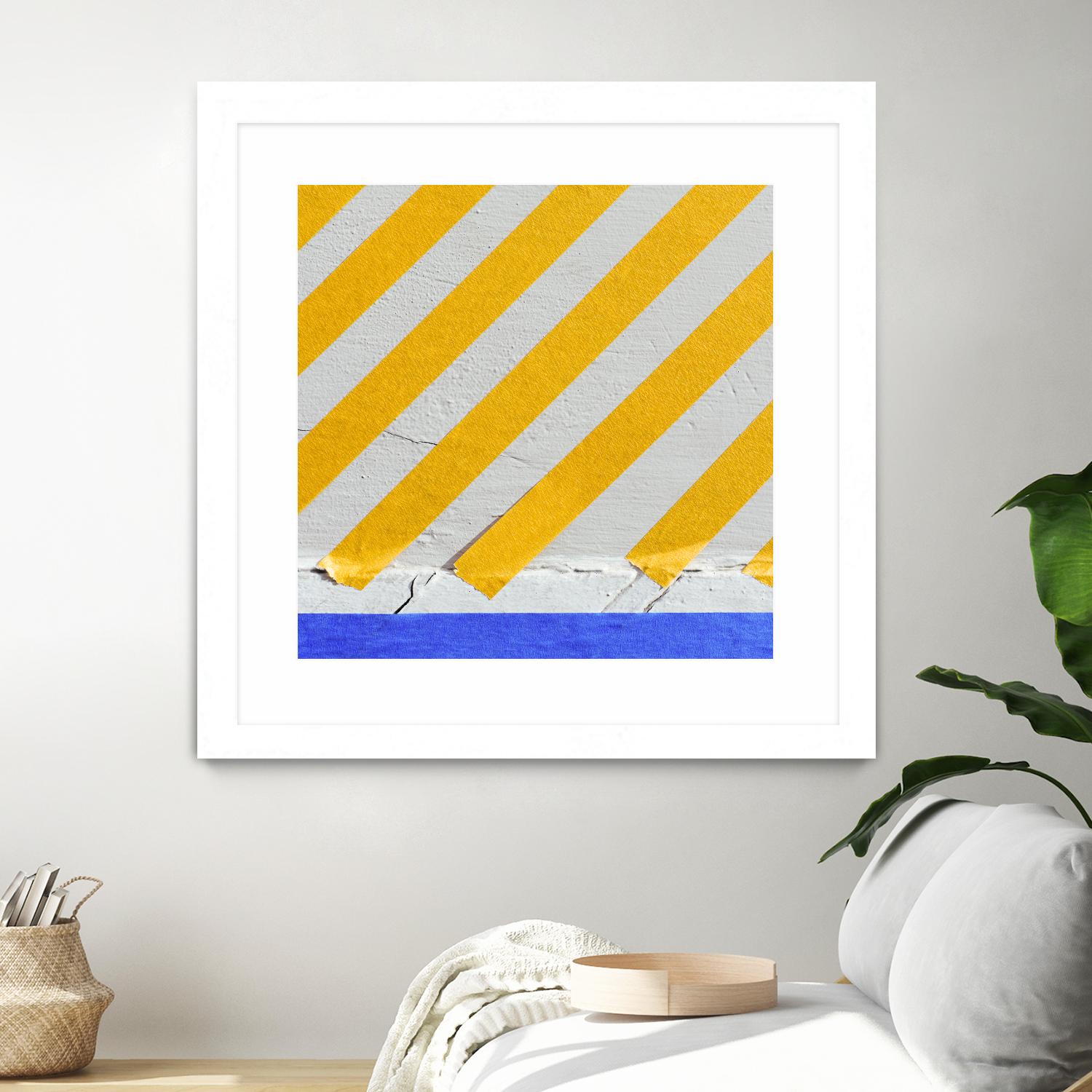 Colorwe Tape by Acer Images on GIANT ART - blue abstract
