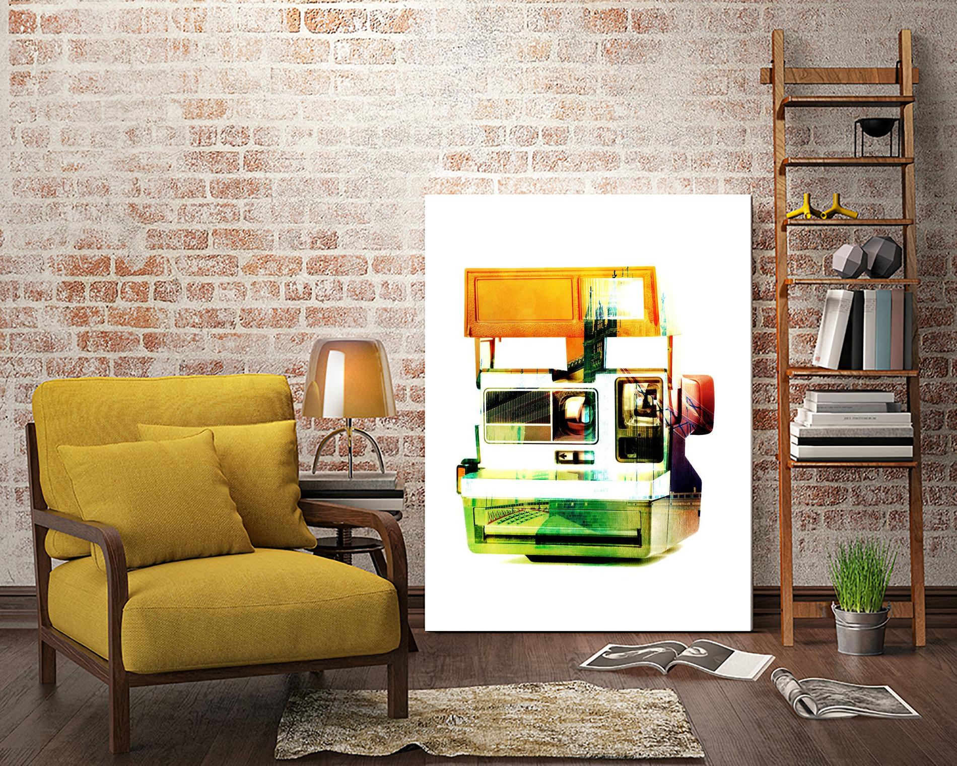 Instant London by GI ArtLab on GIANT ART - white pop art - alternative
