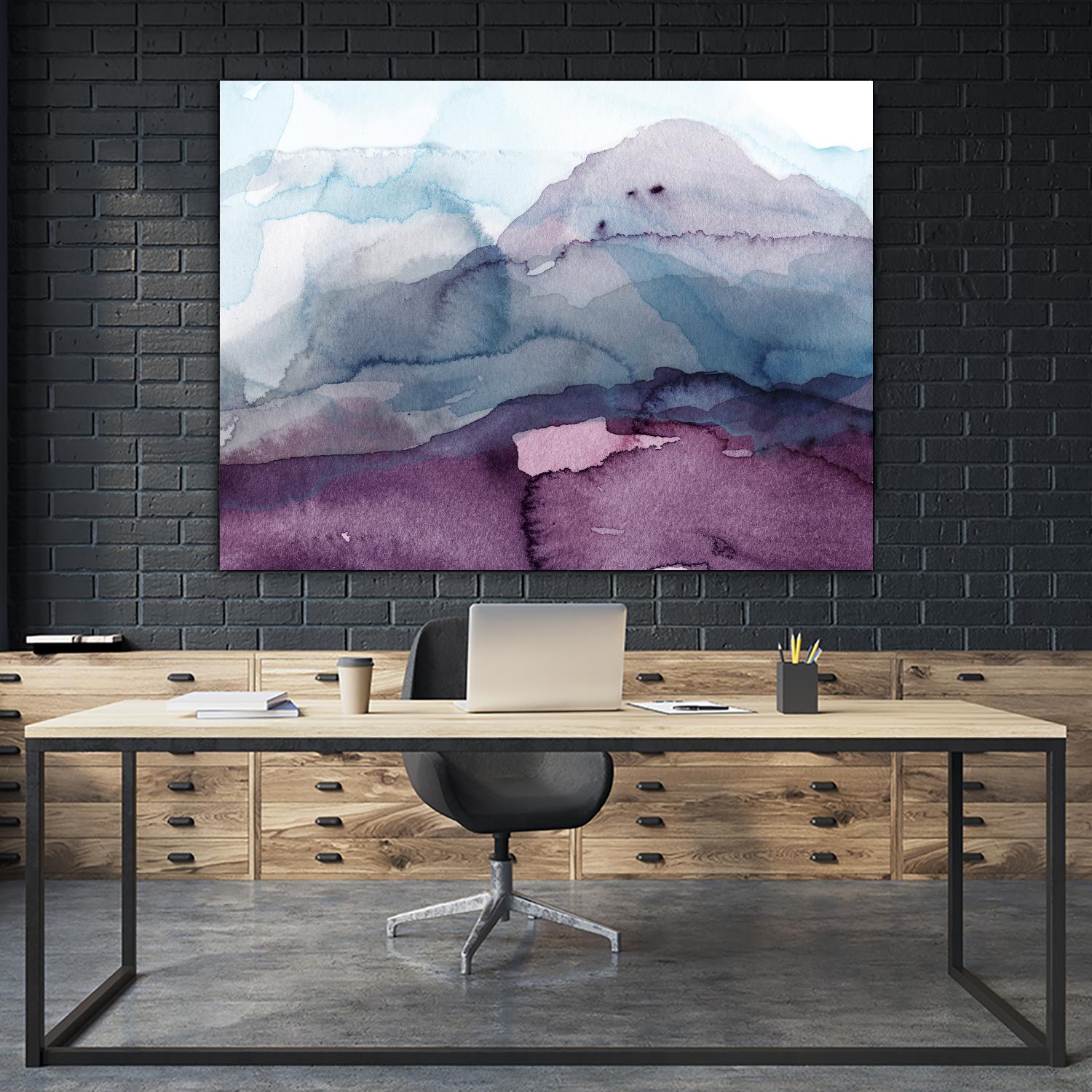 Water Landscape by GI ArtLab on GIANT ART - grey abstract