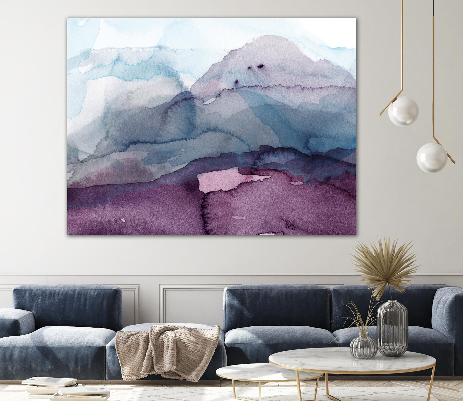 Water Landscape by GI ArtLab on GIANT ART - grey abstract