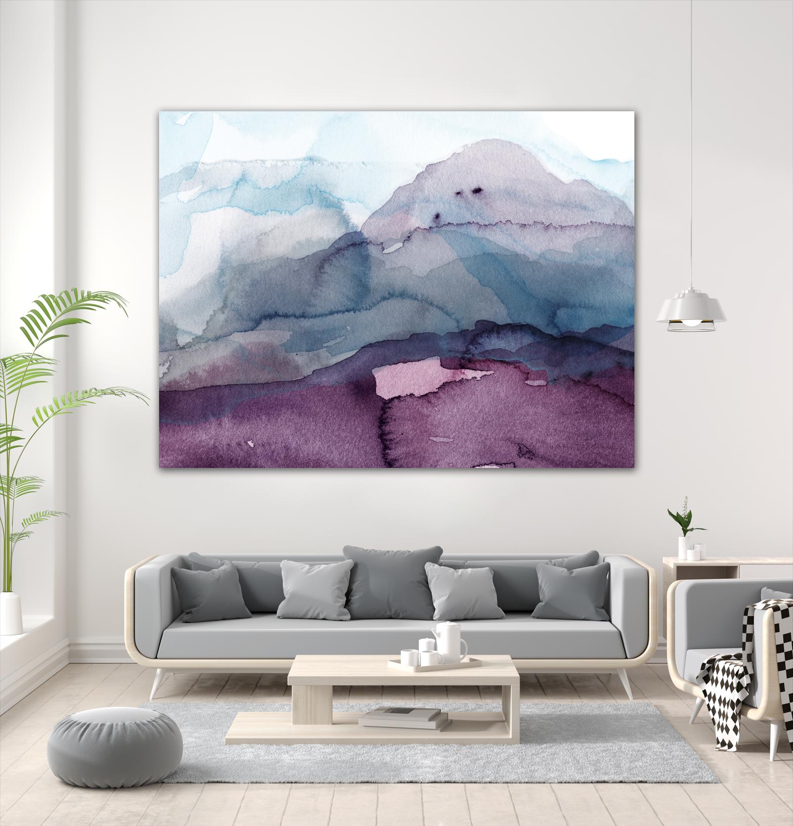 Water Landscape by GI ArtLab on GIANT ART - grey abstract
