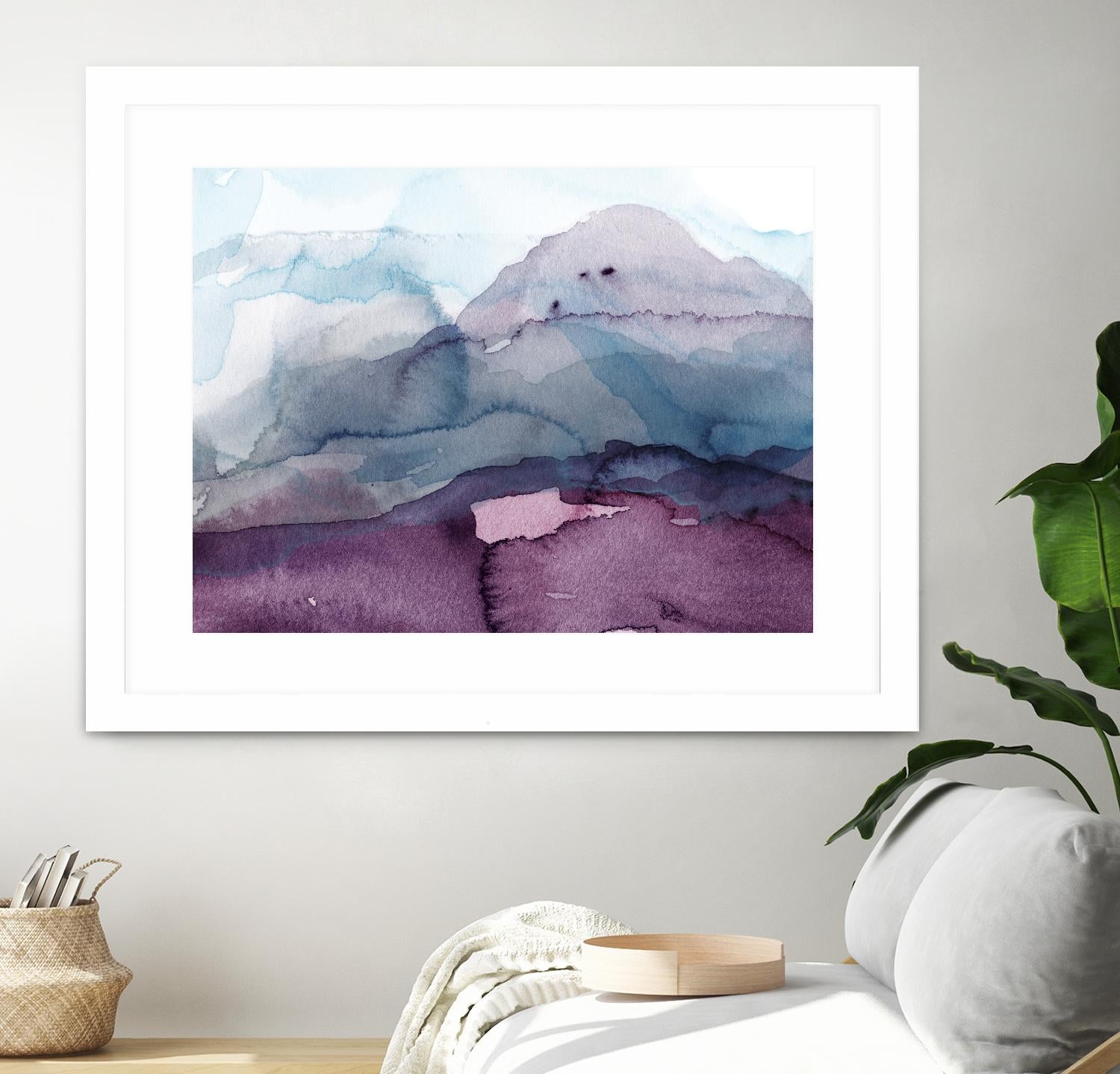 Water Landscape by GI ArtLab on GIANT ART - grey abstract