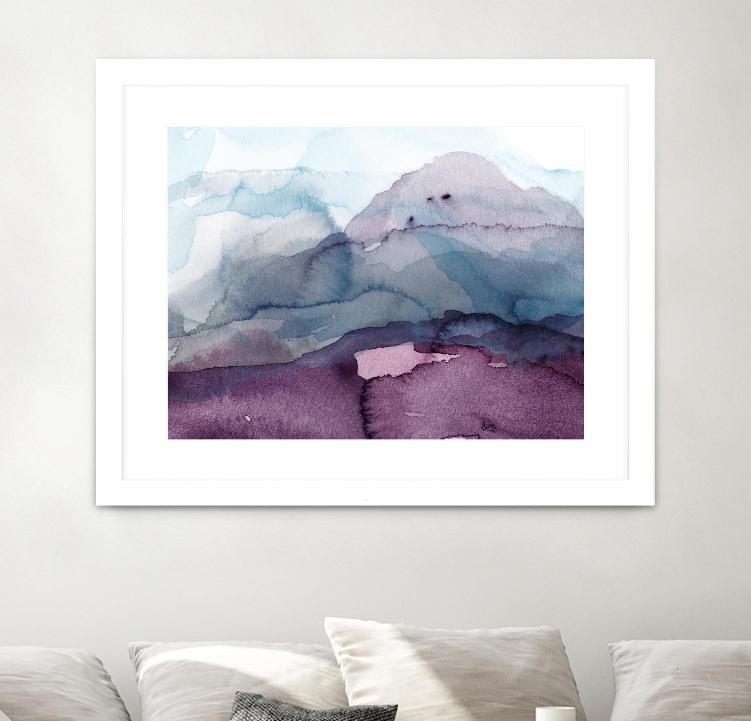 Water Landscape by GI ArtLab on GIANT ART - grey abstract