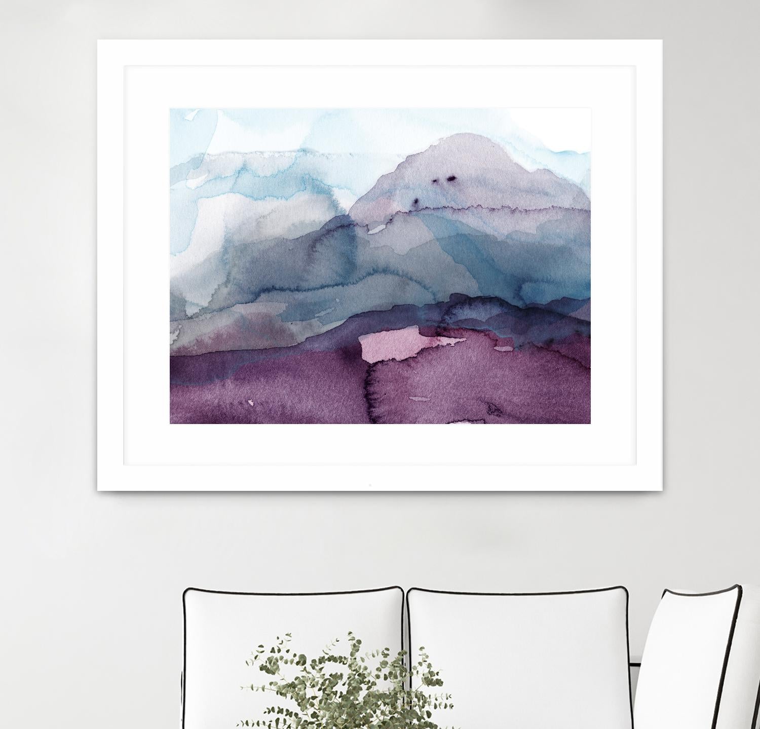 Water Landscape by GI ArtLab on GIANT ART - grey abstract