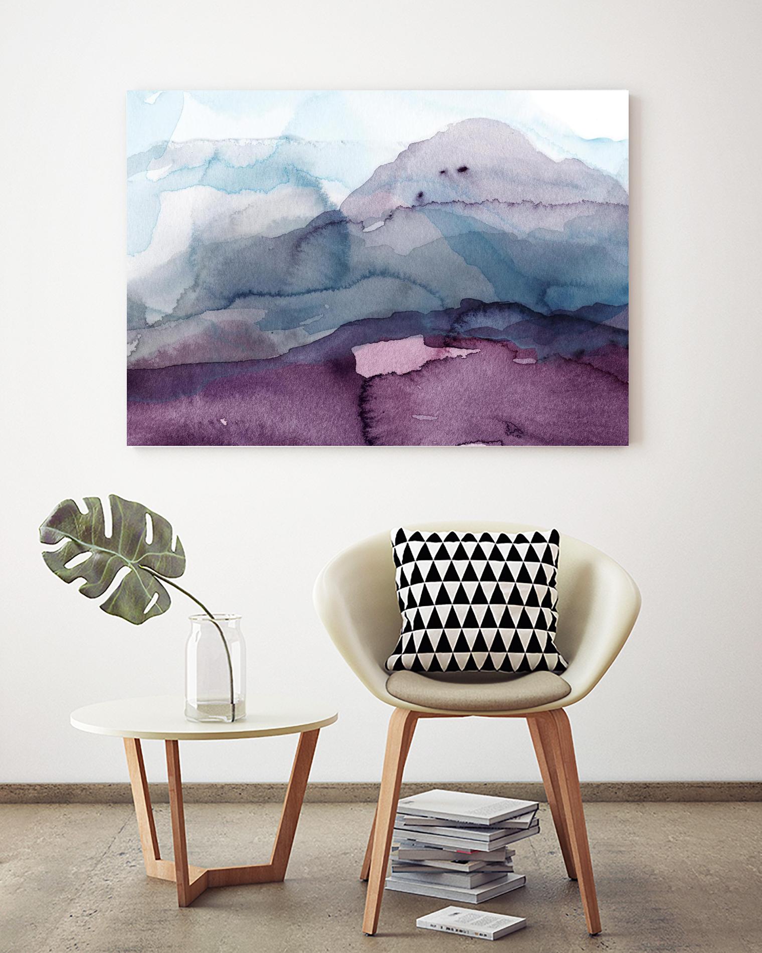 Water Landscape by GI ArtLab on GIANT ART - grey abstract