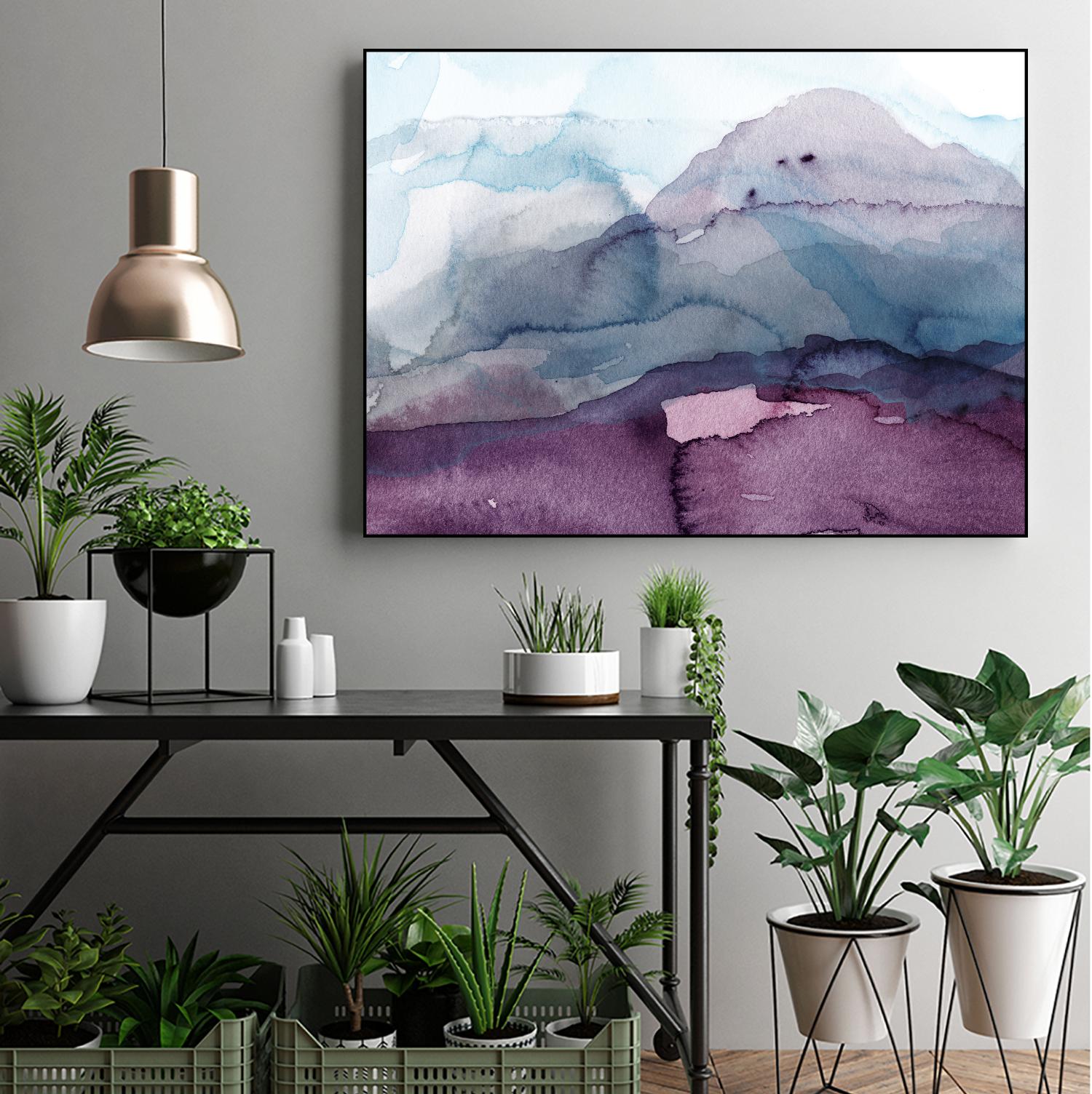 Water Landscape by GI ArtLab on GIANT ART - grey abstract