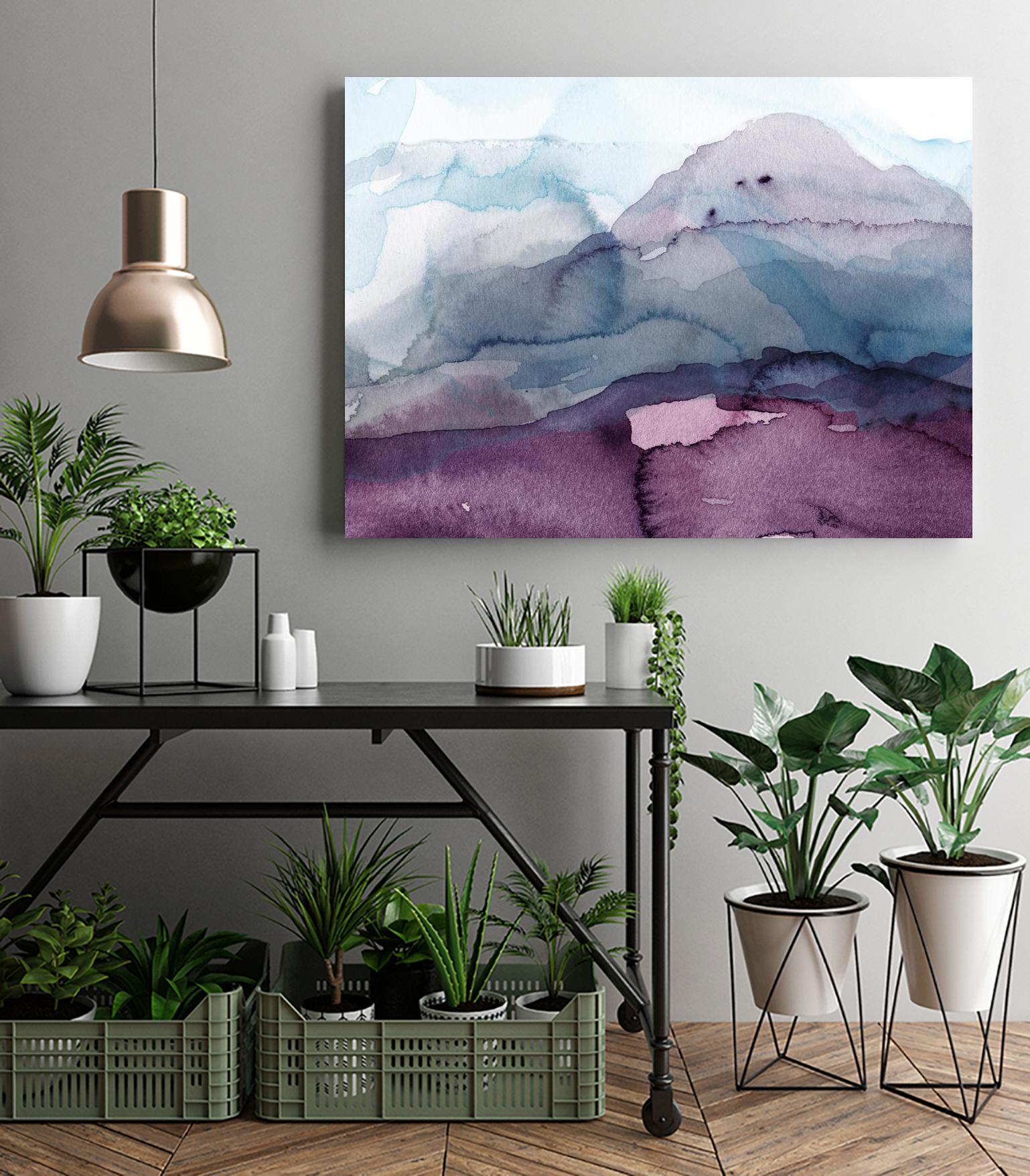 Water Landscape by GI ArtLab on GIANT ART - grey abstract