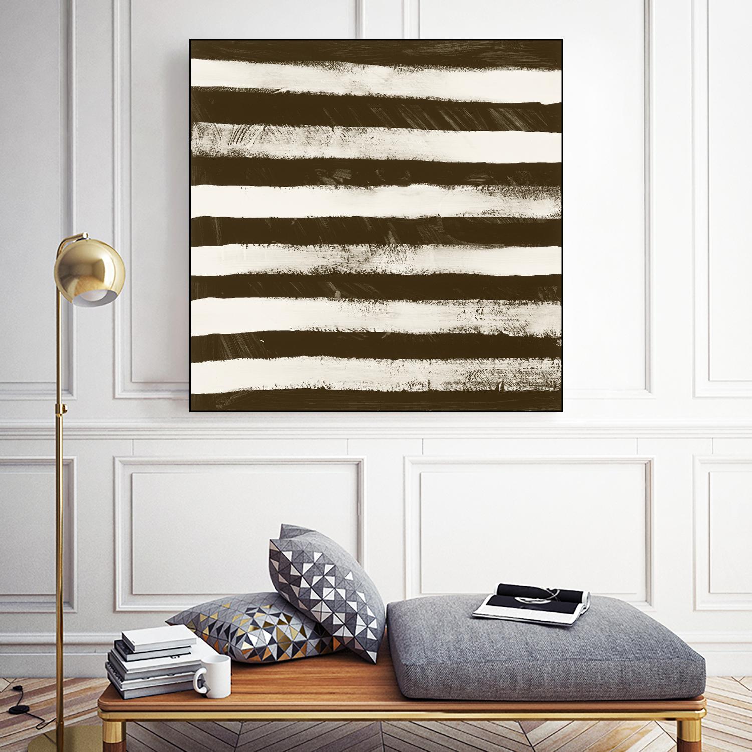 Sepia A by Franka Palek on GIANT ART - beige abstract