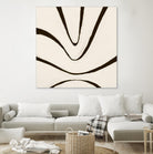 Sepia B by Franka Palek on GIANT ART - beige abstract