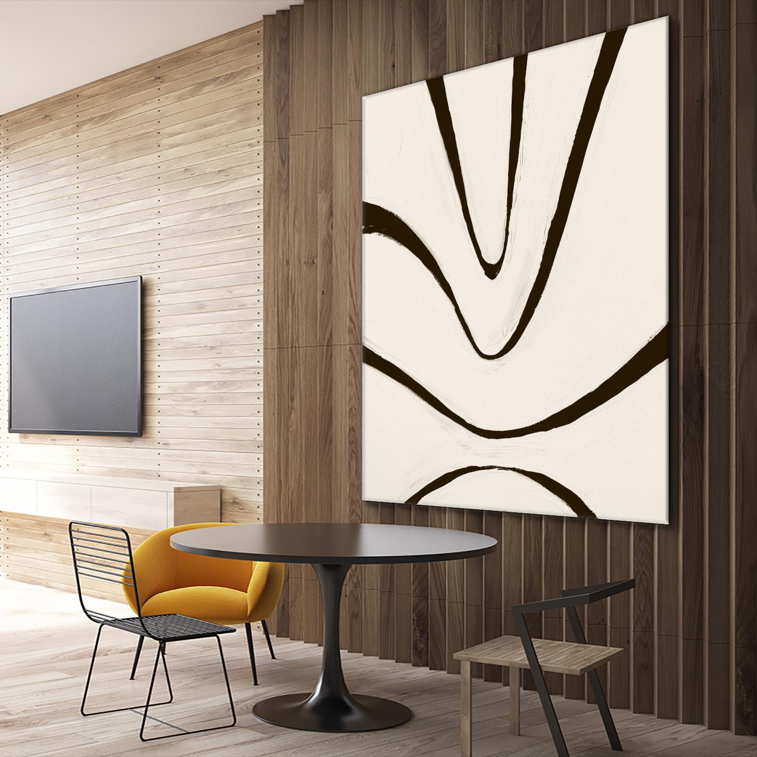 Sepia B by Franka Palek on GIANT ART - beige abstract