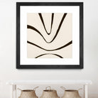 Sepia B by Franka Palek on GIANT ART - beige abstract