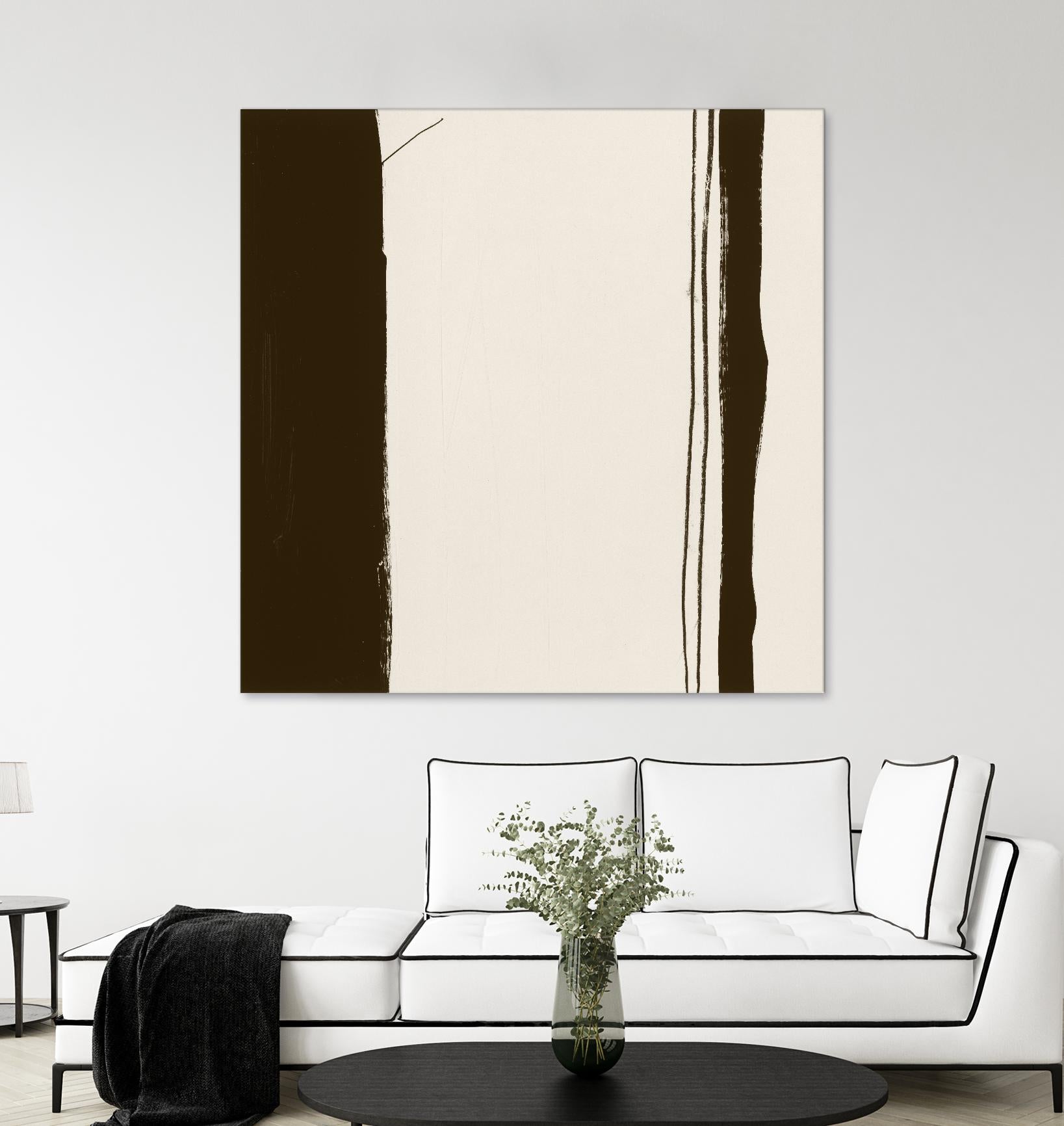 Sepia G by Franka Palek on GIANT ART - beige abstract
